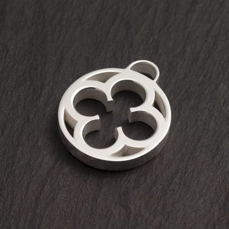 Gotischer Anhänger in Silber